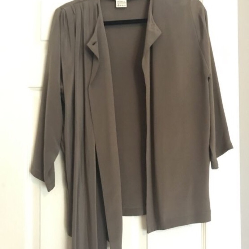 100% silk suit